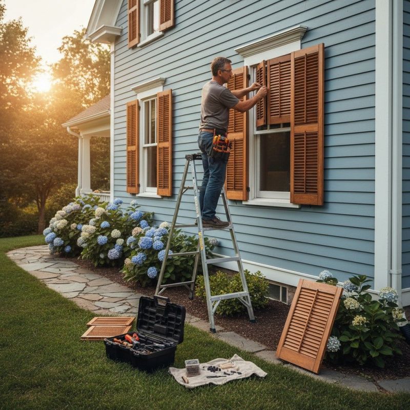 Exterior Shutters Repair in Olathe, KS