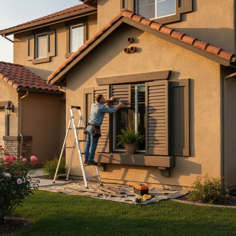 Exterior Shutters Repair in Alpharetta, GA