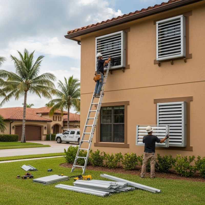 Storm Shutter Replacement in Alpharetta, GA