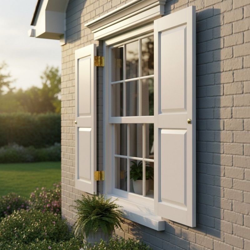 Wood Shutters Installation in Alpharetta, GA